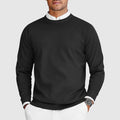 Armond | Men’s Crew Neck Long Sleeve Textured Knit Sweater