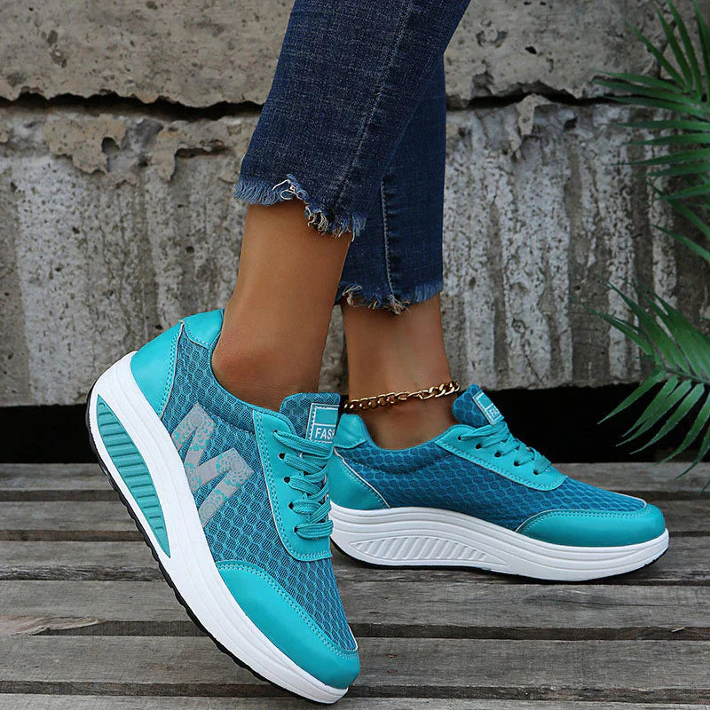 Arnita | Women’s Lace Up Round Toe Slip On Shoes
