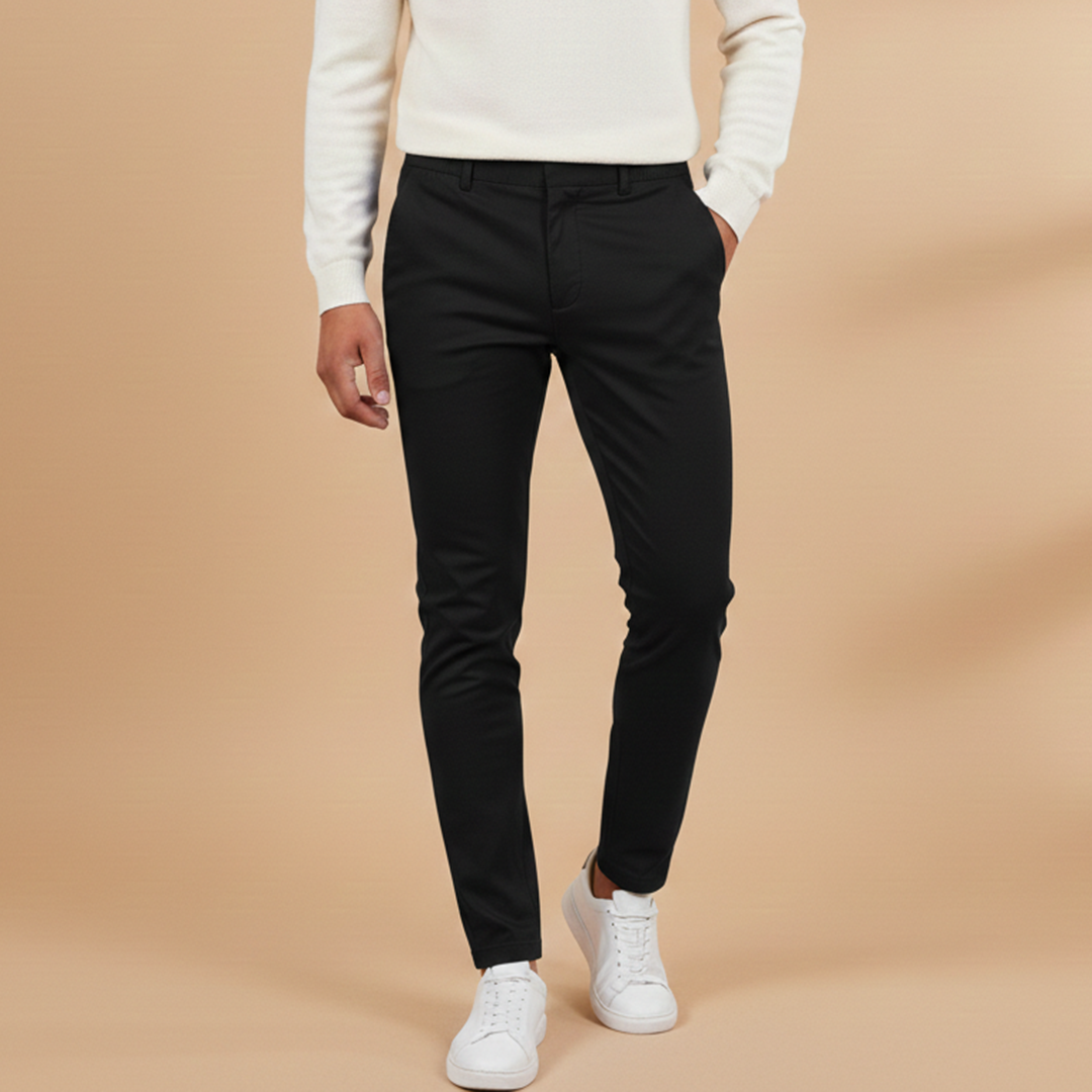 Artemas | Men's Tapered Leg Side Pockets Slim Fit Pants