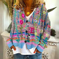 Aryanna | Women’s V Neck Button Front Long Sleeve Cardigan
