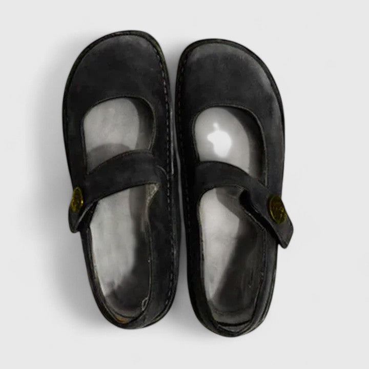 Ashlyn | Women’s Round Toe Slip On Mary Jane Shoes