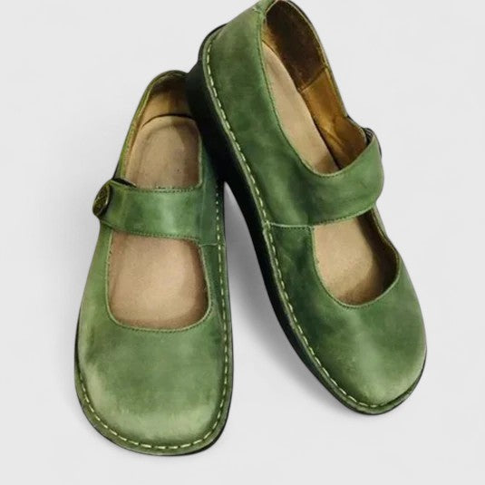 Ashlyn | Women’s Round Toe Slip On Mary Jane Shoes