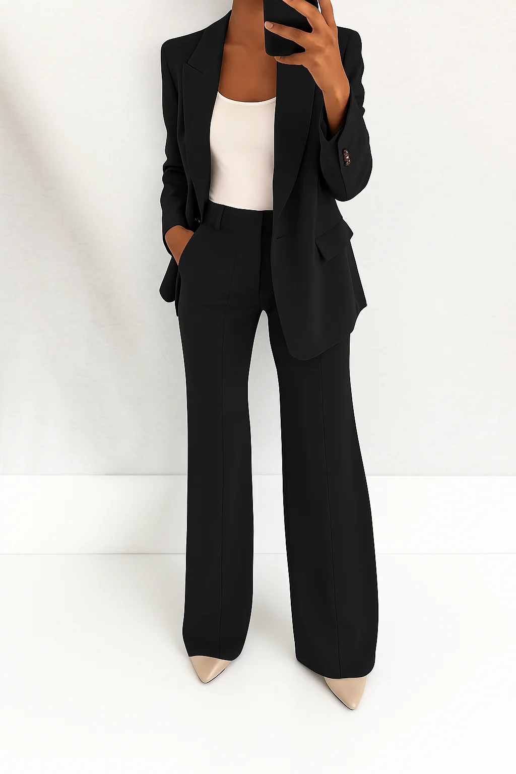 Ashlynn | Women’s Notch Lapel Two Piece Matching Suit