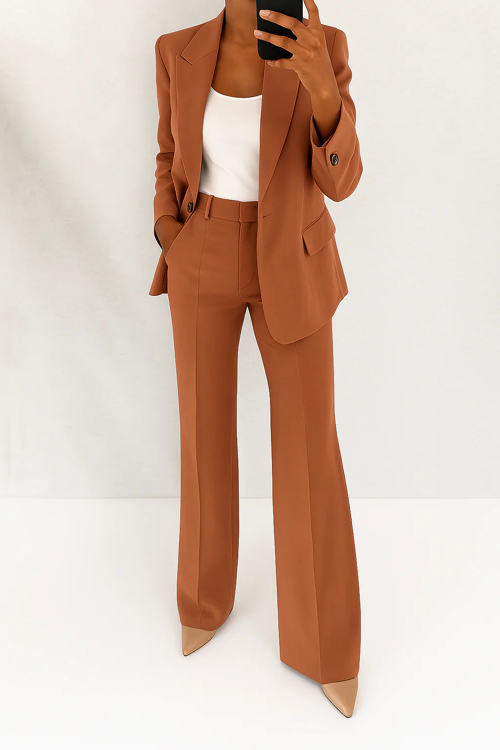 Ashlynn | Women’s Notch Lapel Two Piece Matching Suit