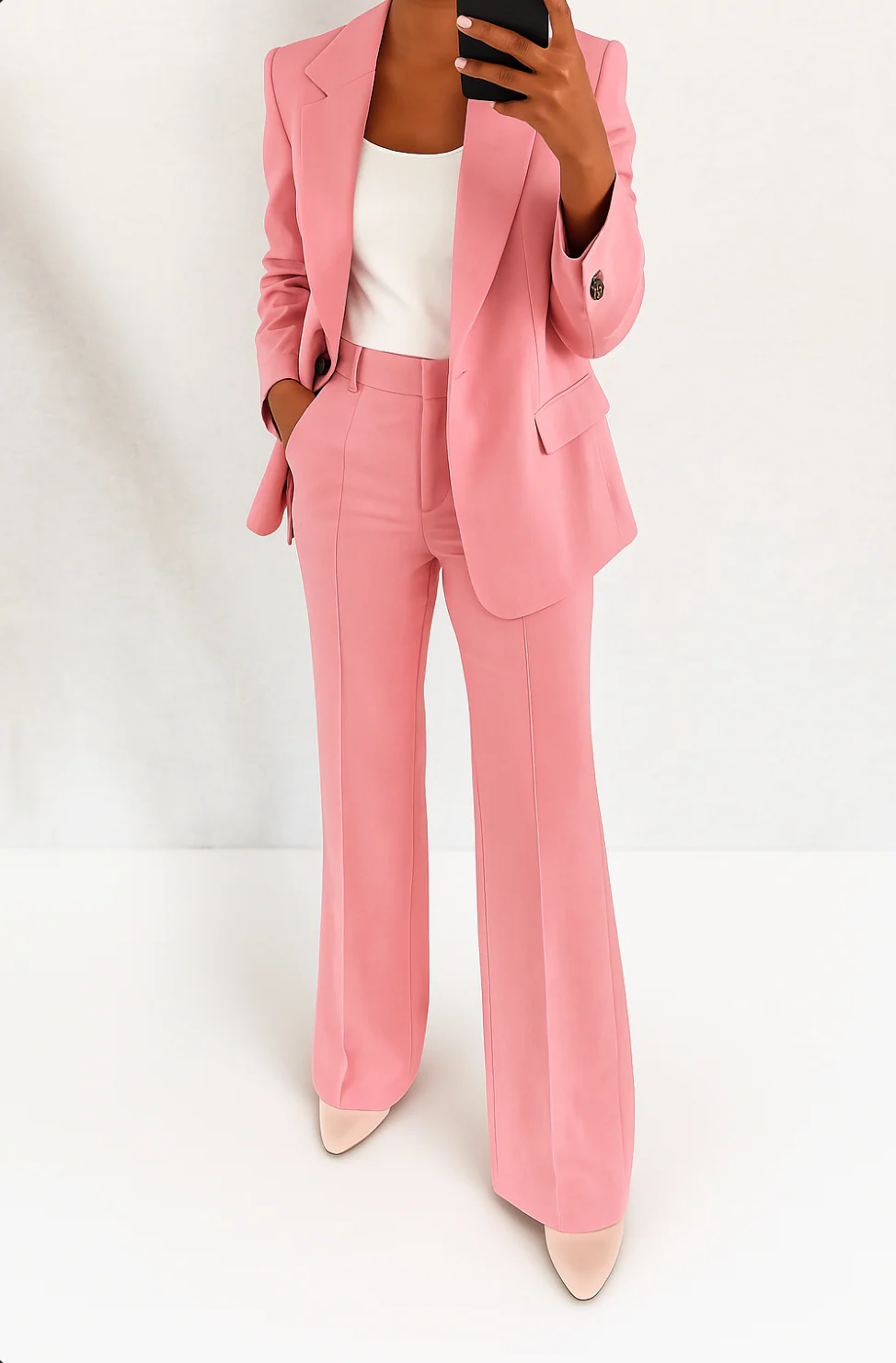Ashlynn | Women’s Notch Lapel Two Piece Matching Suit