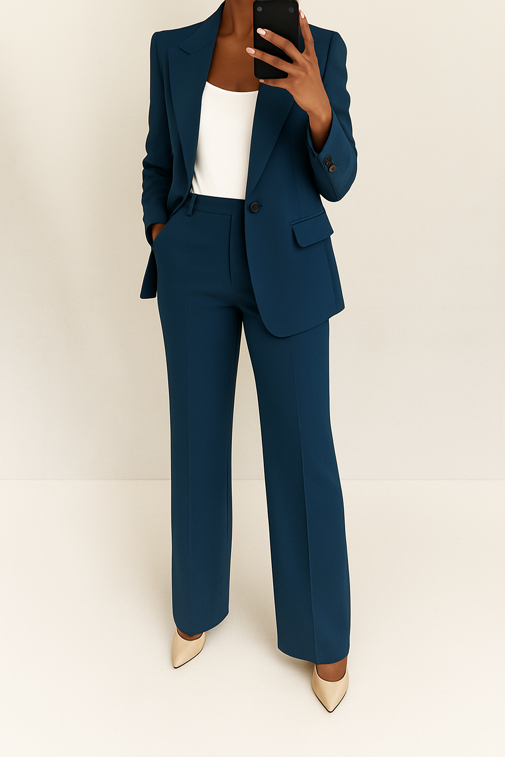 Ashlynn | Women’s Notch Lapel Two Piece Matching Suit