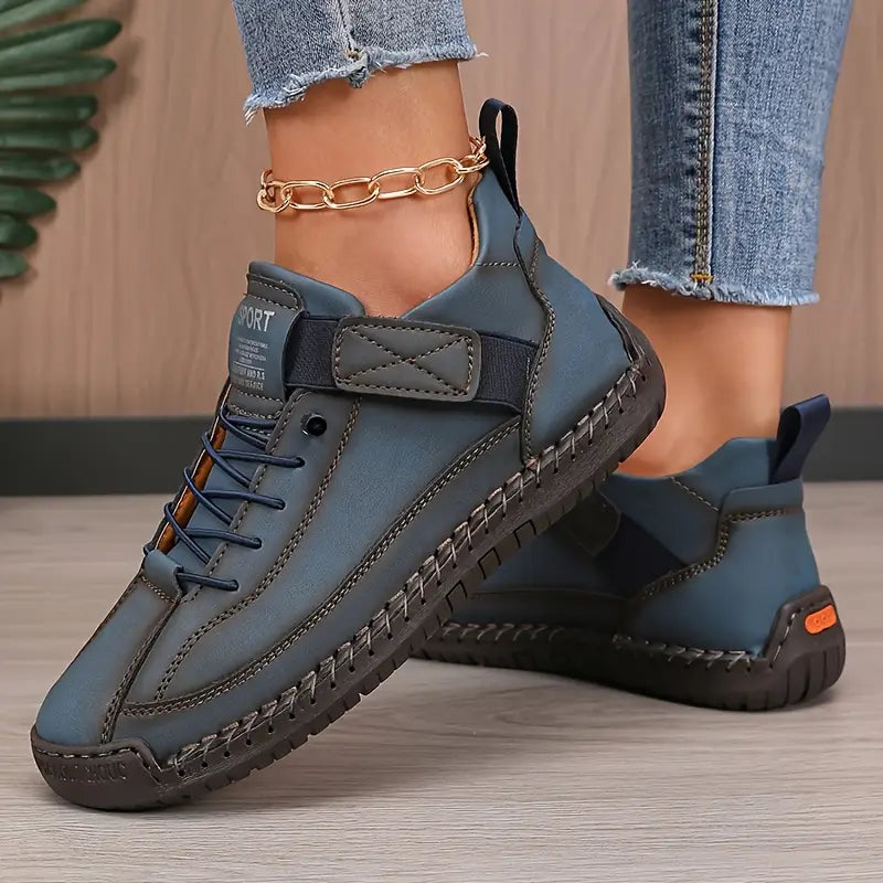 Autumn | Women’s Round Toe Lace Up Sneakers