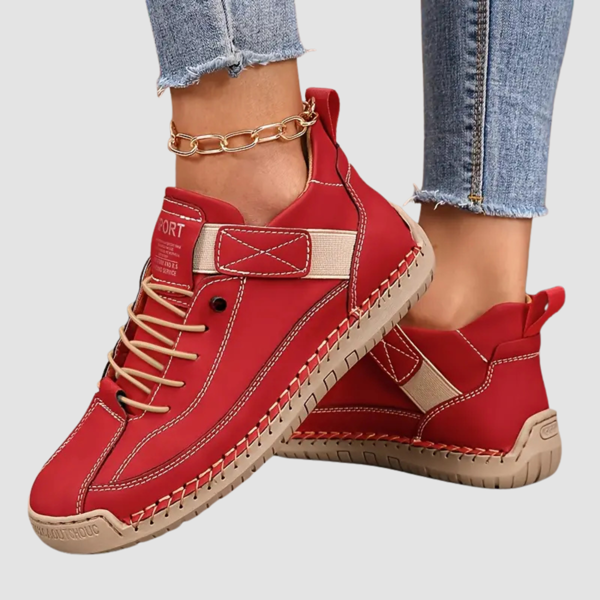 Autumn | Women’s Round Toe Lace Up Sneakers