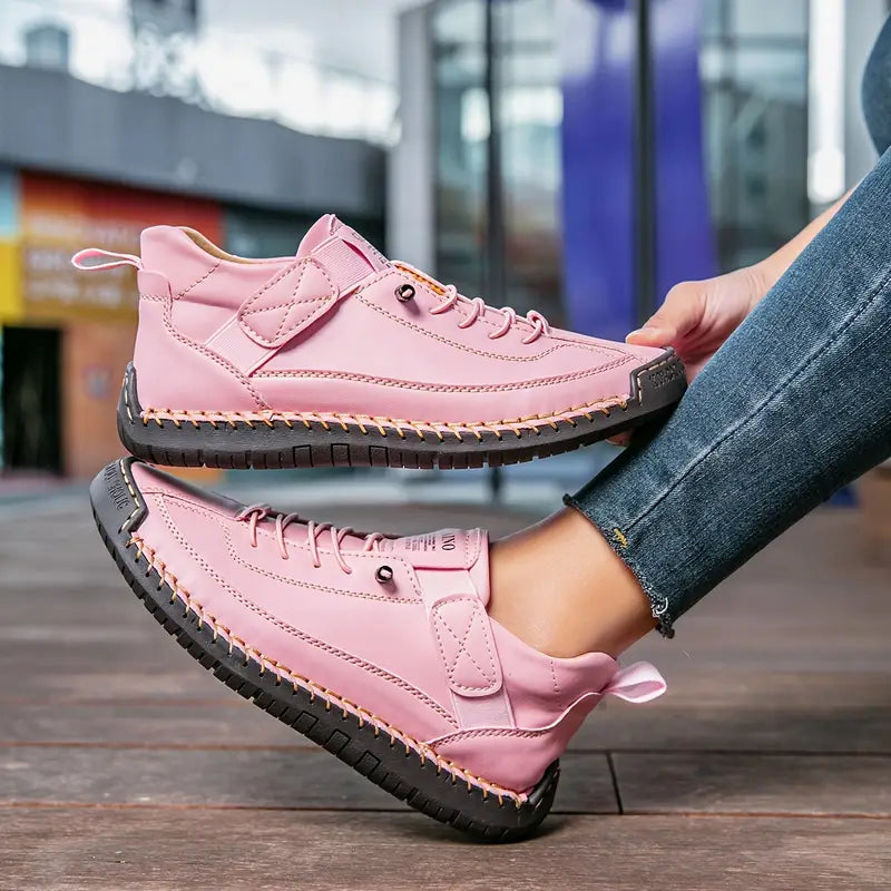 Autumn | Women’s Round Toe Lace Up Sneakers