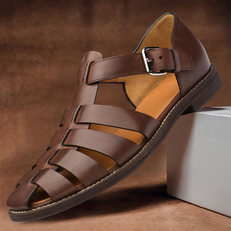 Bartolomeo | Men’s Fisherman Buckle Strap Sandals