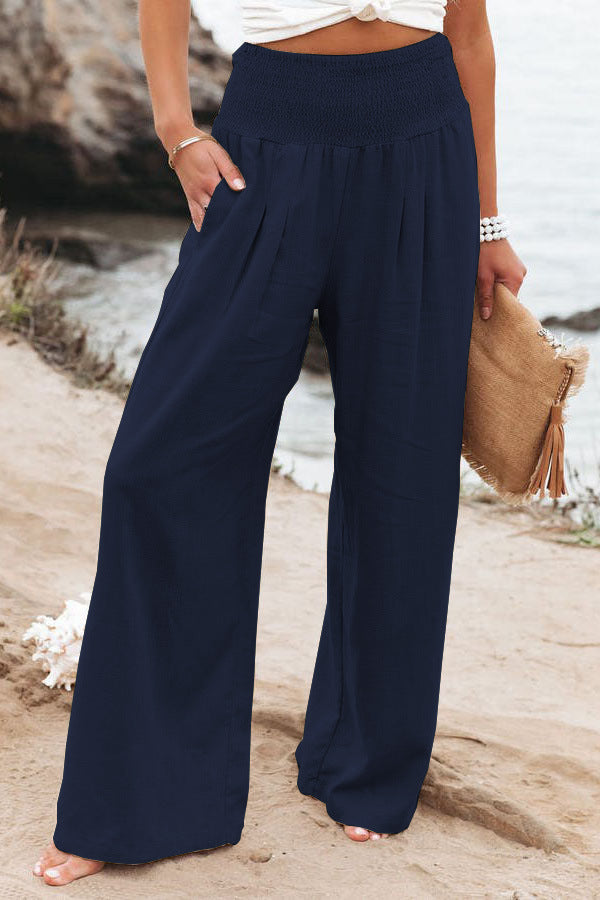Belinda | Women’s High Waist Wide Leg Trousers