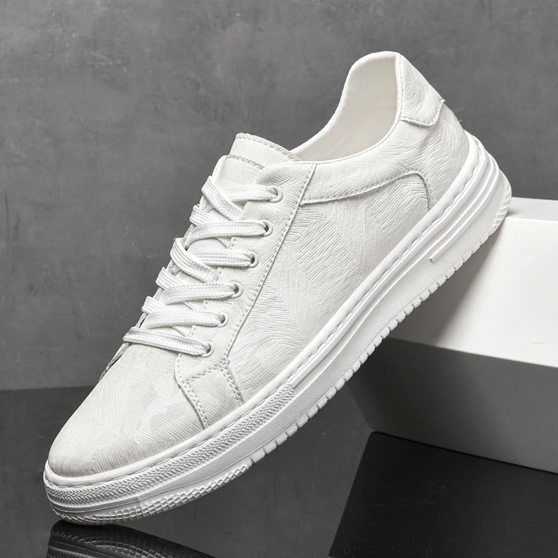 Bennett | Men’s Low Top Lace Up Round Toe Sneakers