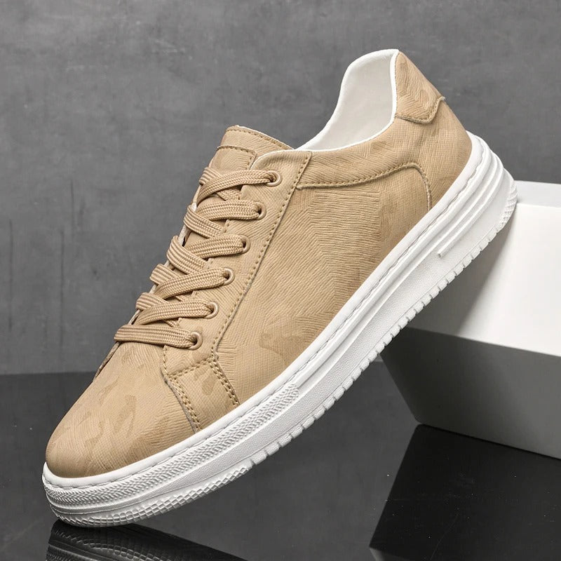 Bennett | Men’s Low Top Lace Up Round Toe Sneakers