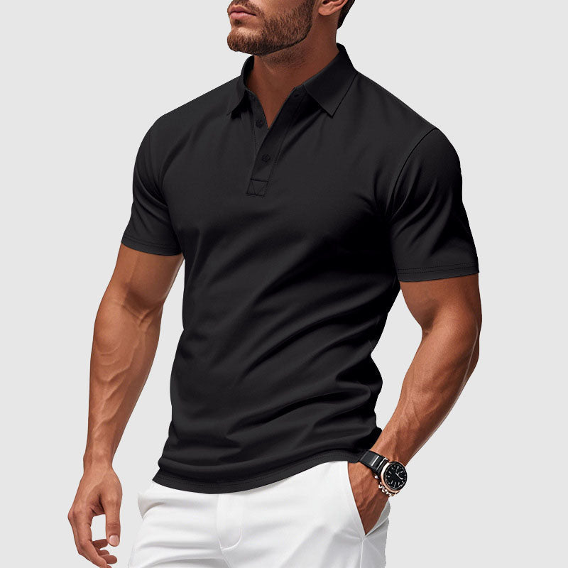 Benson | Men’s Short Sleeve Polo Summer Shirt