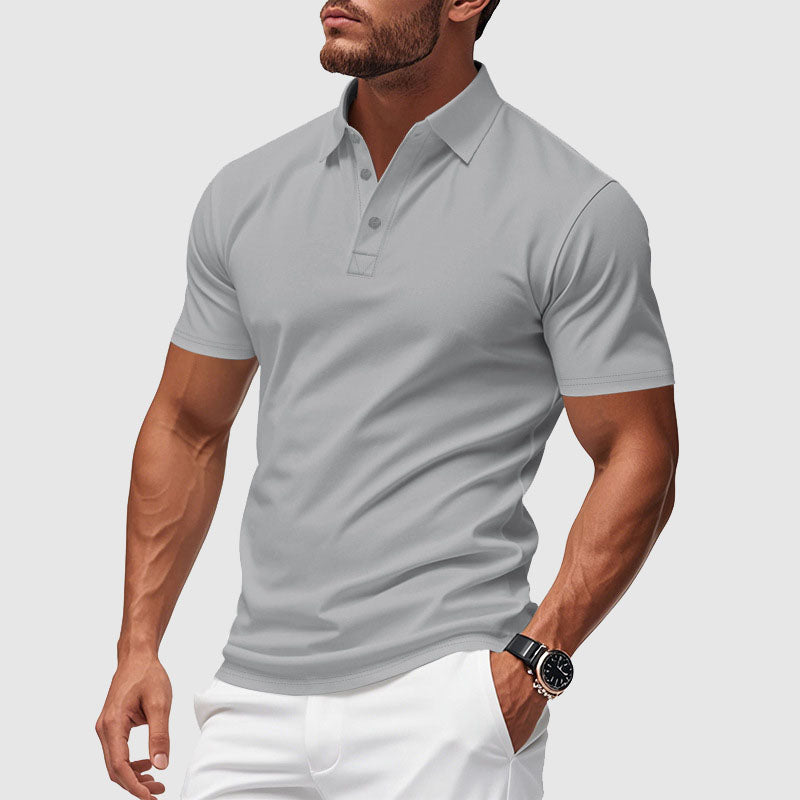 Benson | Men’s Short Sleeve Polo Summer Shirt