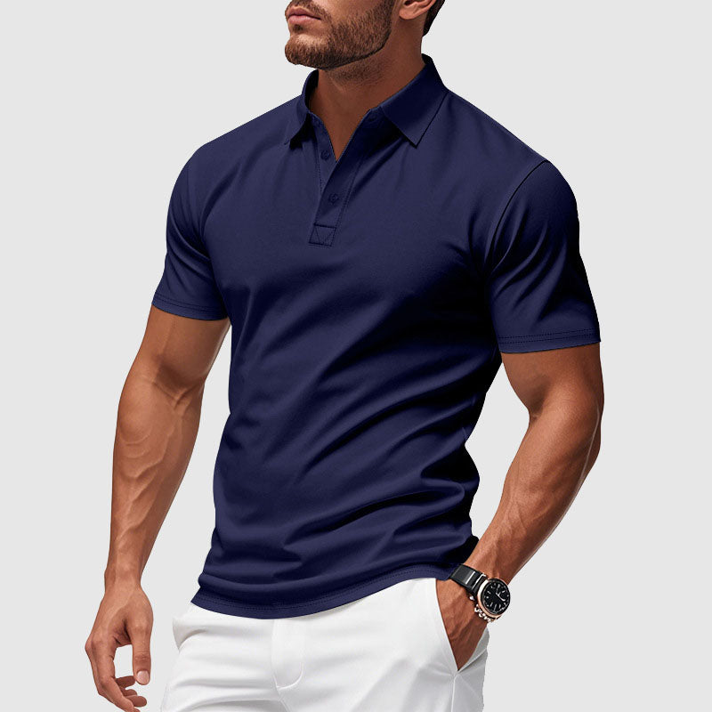 Benson | Men’s Short Sleeve Polo Summer Shirt