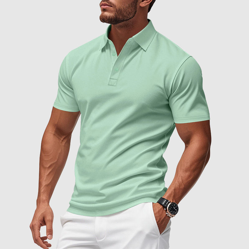 Benson | Men’s Short Sleeve Polo Summer Shirt