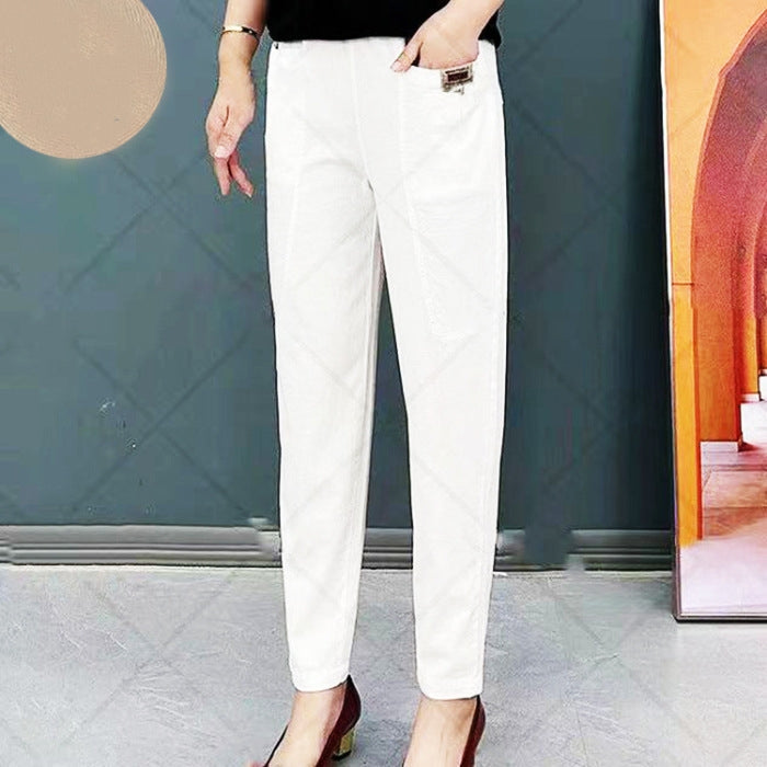 Bernadette | Women’s Fitted Straight Leg Pockets Pants