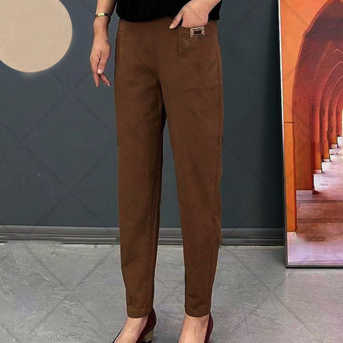 Bernadette | Women’s Fitted Straight Leg Pockets Pants