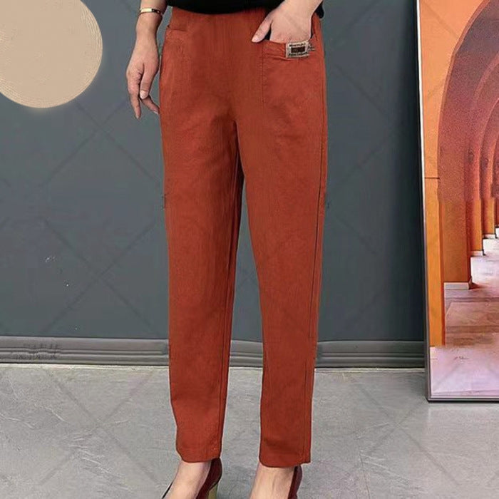 Bernadette | Women’s Fitted Straight Leg Pockets Pants