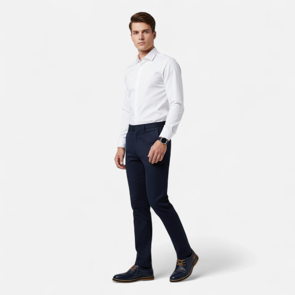 Blake | Men’s Round Toe Lace Up Dress Shoes