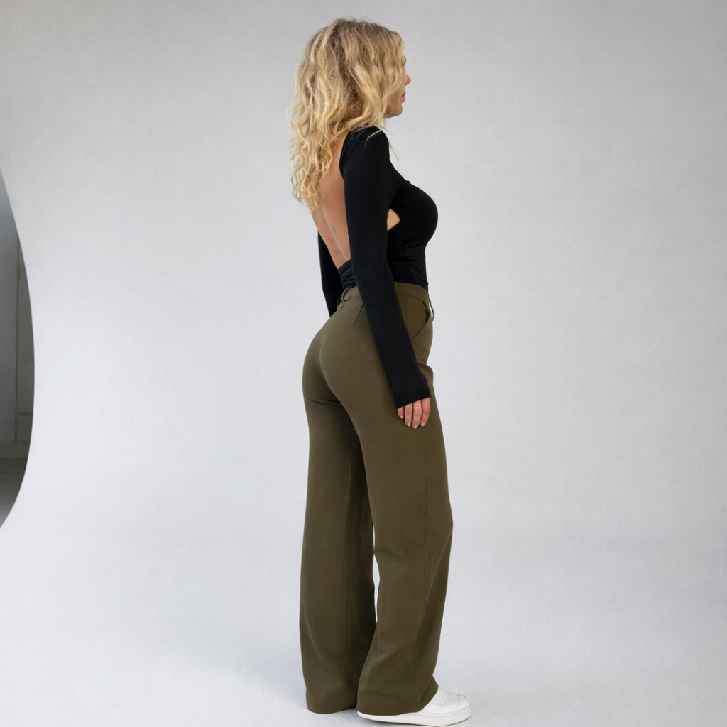 Bobbie | Women’s High Rise Straight Leg Pants