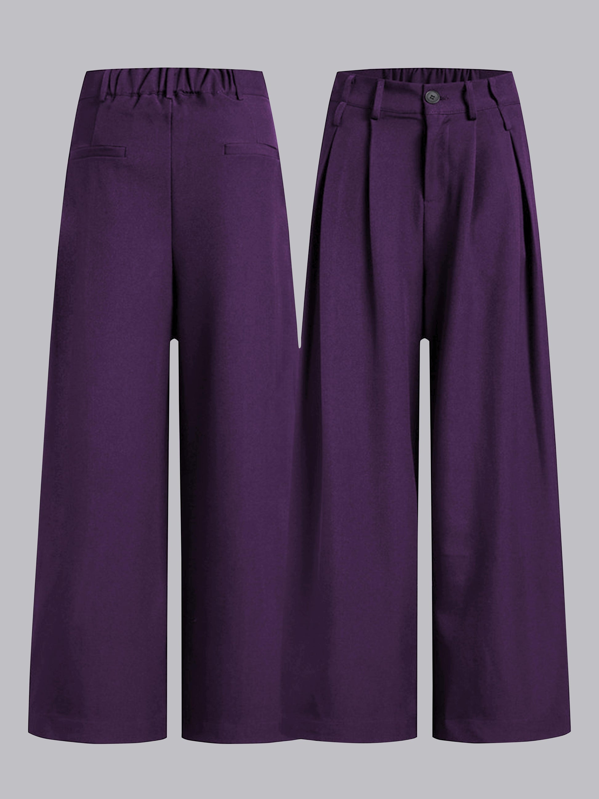 Bobby | Men’s Pleated Wide Leg Dress Pants