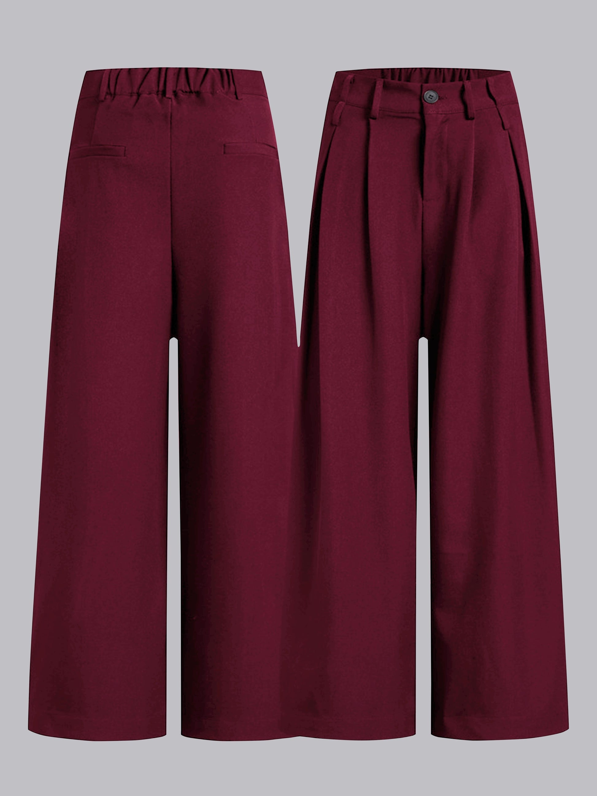 Bobby | Men’s Pleated Wide Leg Dress Pants