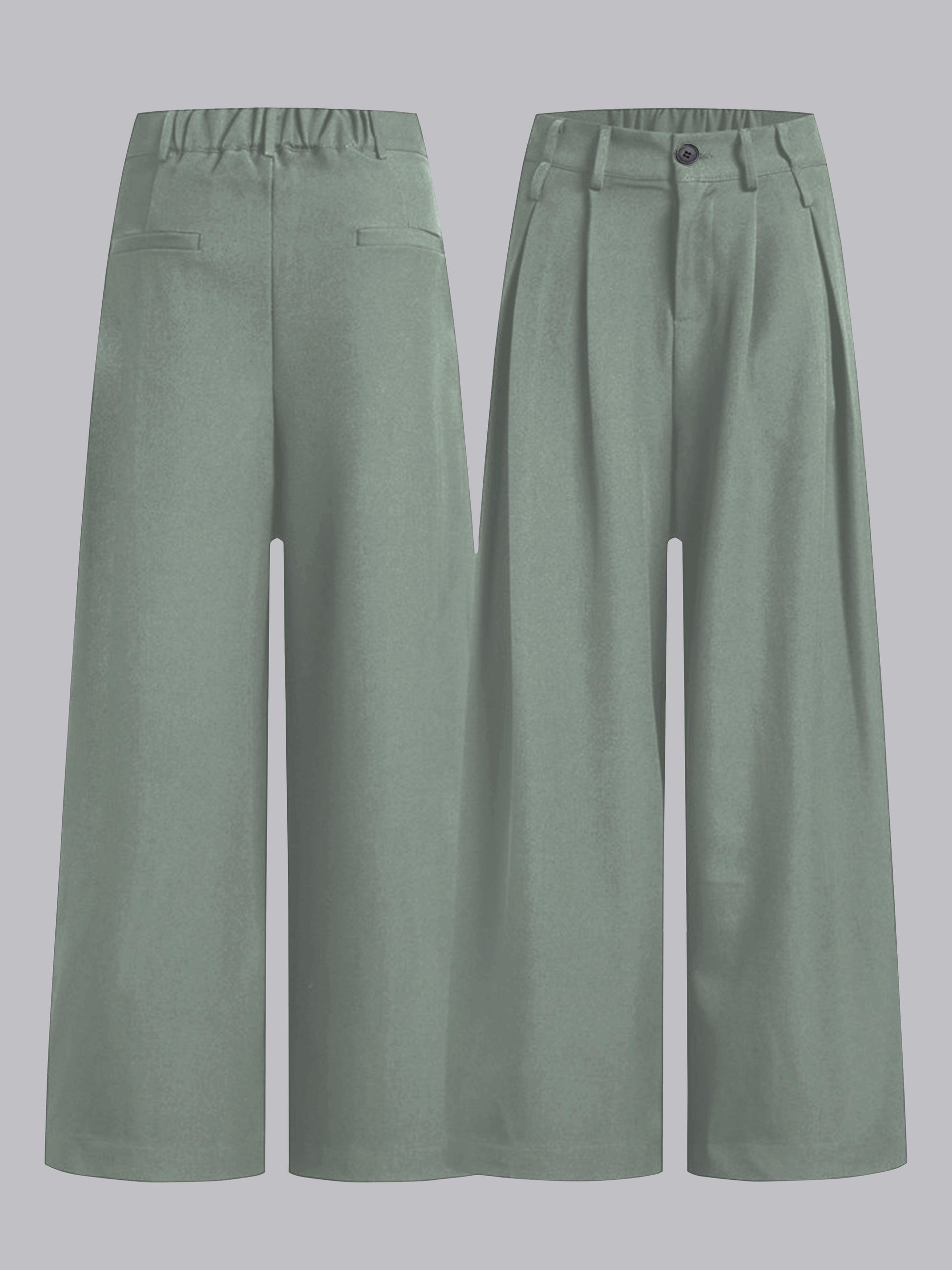 Bobby | Men’s Pleated Wide Leg Dress Pants