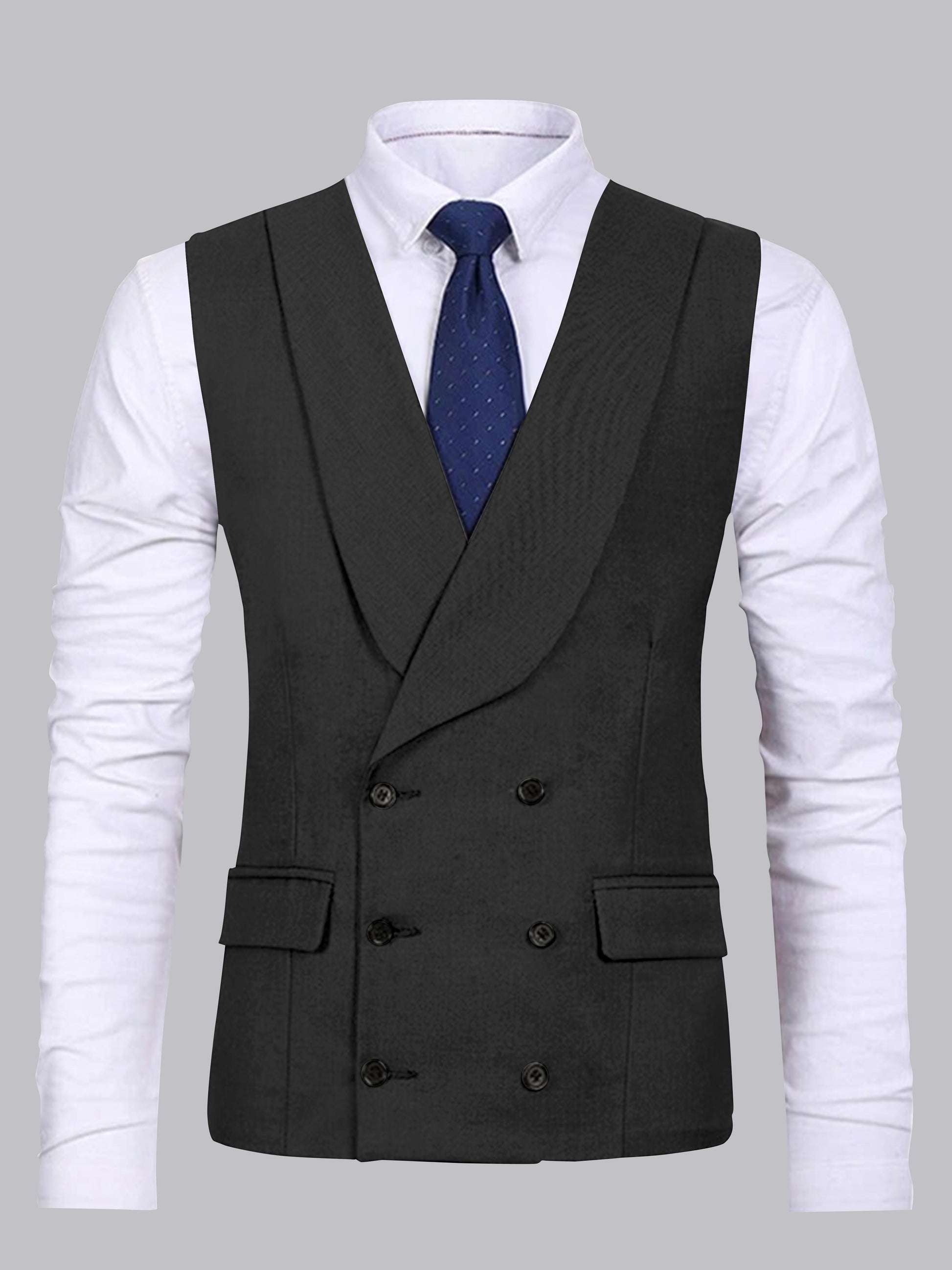 Boyd | Men’s Shawl Lapel Double Breasted Suit Vest