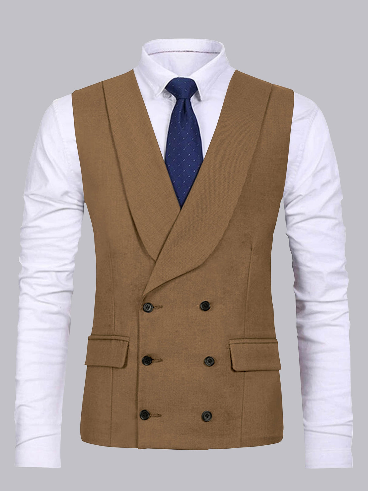 Boyd | Men’s Shawl Lapel Double Breasted Suit Vest
