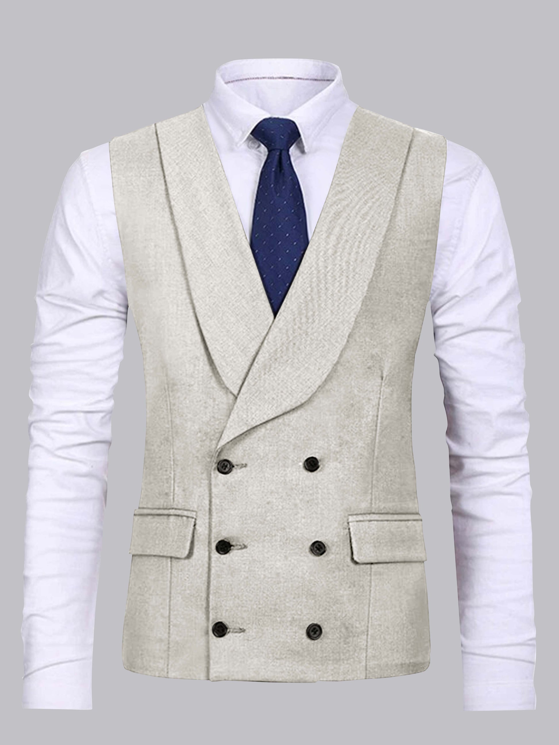 Boyd | Men’s Shawl Lapel Double Breasted Suit Vest