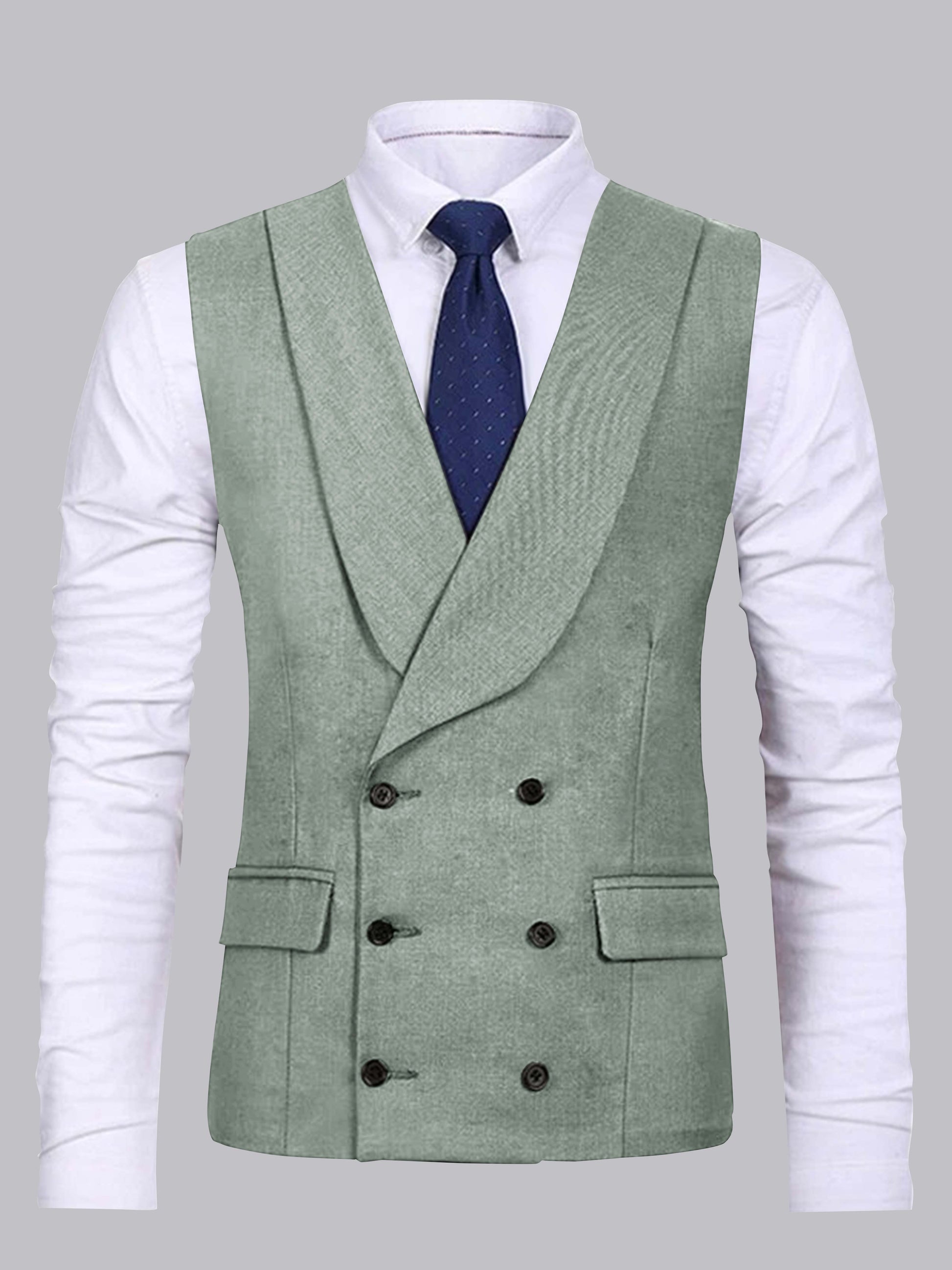 Boyd | Men’s Shawl Lapel Double Breasted Suit Vest