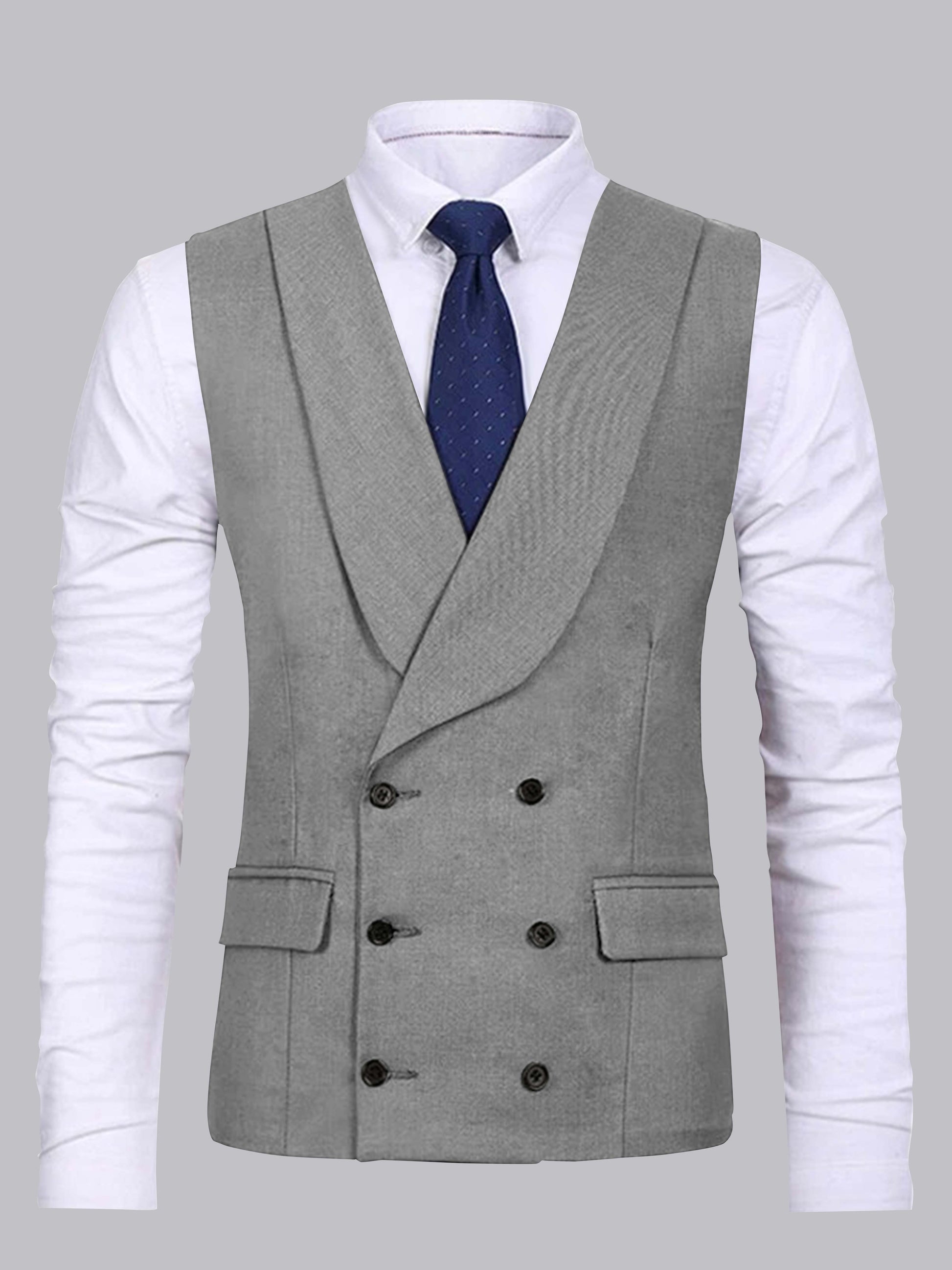 Boyd | Men’s Shawl Lapel Double Breasted Suit Vest