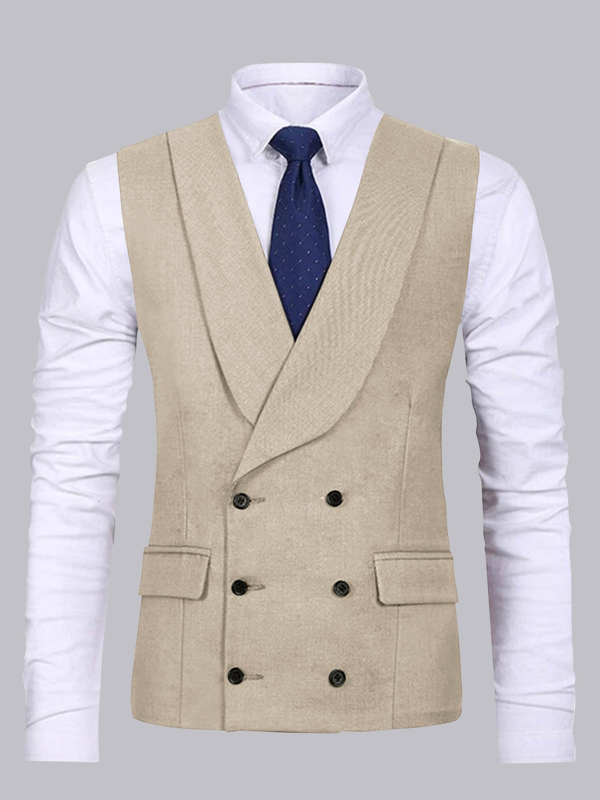 Boyd | Men’s Shawl Lapel Double Breasted Suit Vest