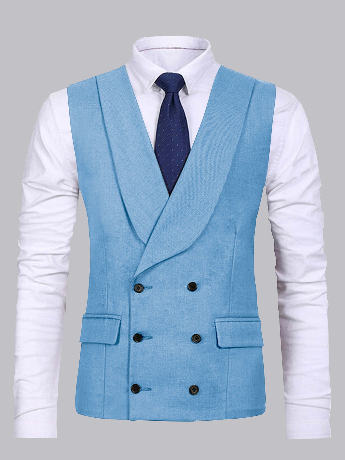 Boyd | Men’s Shawl Lapel Double Breasted Suit Vest