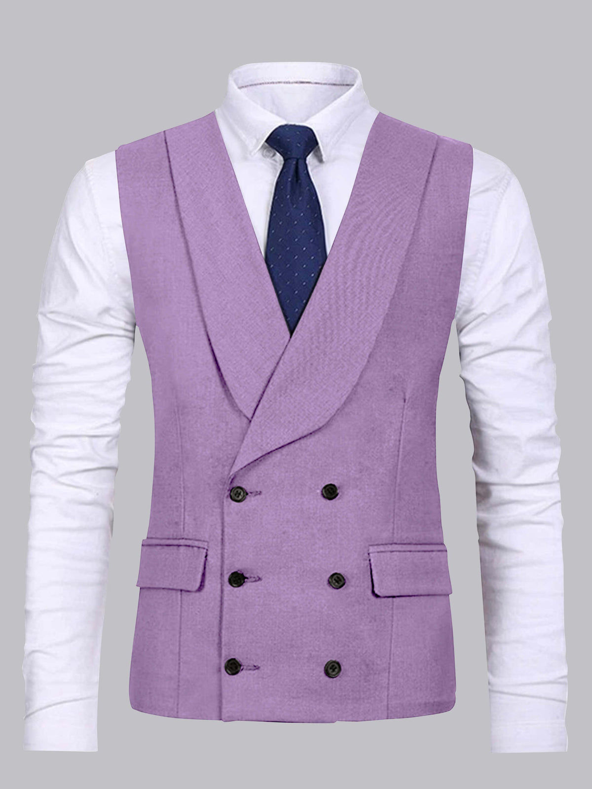 Boyd | Men’s Shawl Lapel Double Breasted Suit Vest