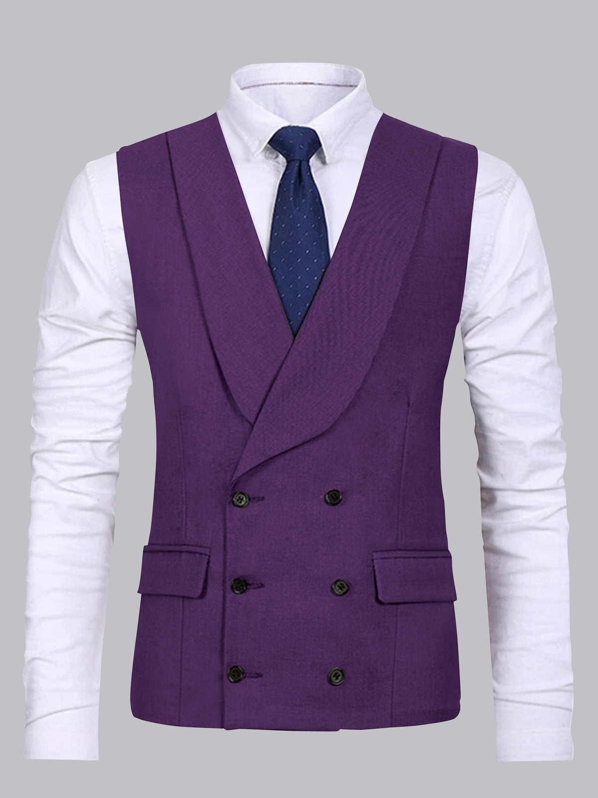 Boyd | Men’s Shawl Lapel Double Breasted Suit Vest