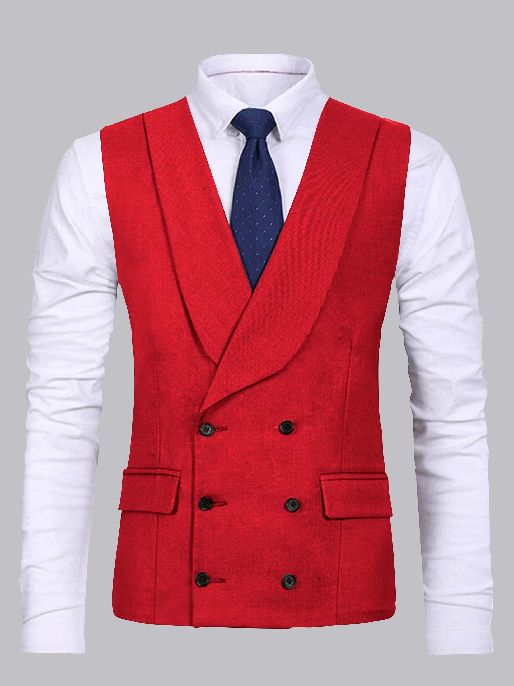 Boyd | Men’s Shawl Lapel Double Breasted Suit Vest