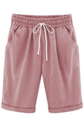 Brenna | Women's pockets Loose Drawstring Shorts
