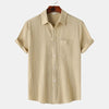Brennan | Men’s Short Sleeve Vertical Stripe Polo Shirt