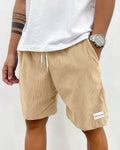 Brent | Men’s Drawstring Waist Textured Summer Shorts