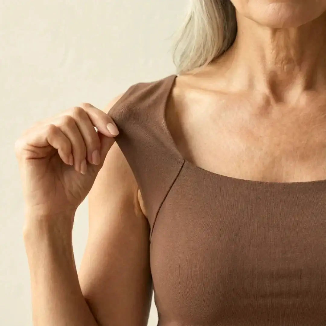 Brieanna | Women's Square Neck Sleeveless Bra Tank Top