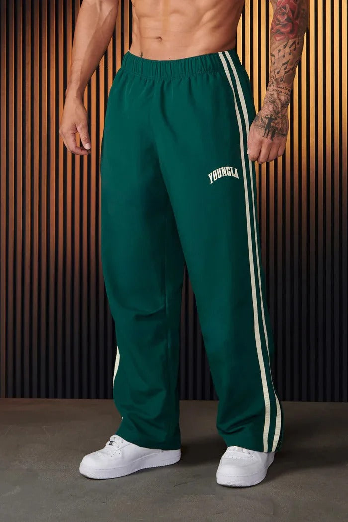 Brighton | Men’s Striped Straight Leg Summer Trousers
