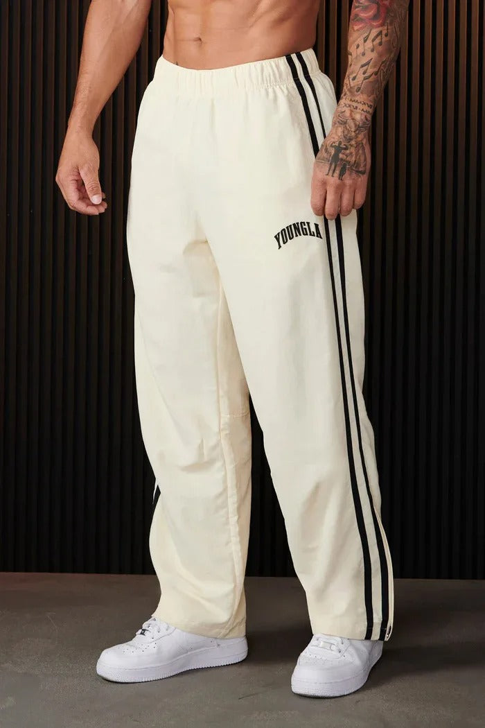 Brighton | Men’s Striped Straight Leg Summer Trousers