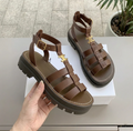 Cambria | Women’s Multi Strap Open Toe Buckle Closure Platform Sandals