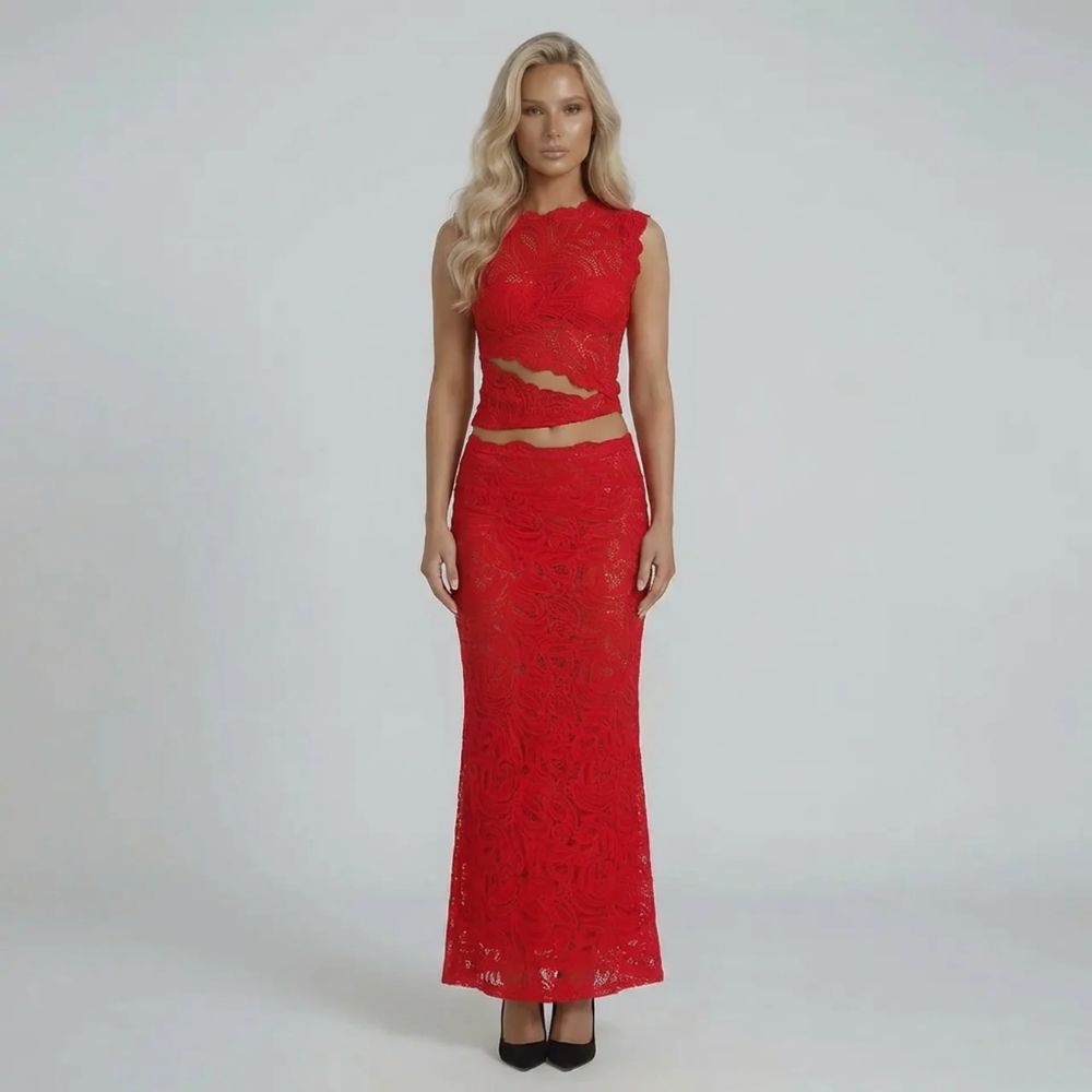 Carla | Women’s Sleeveless Slim Fit Two Piece Set