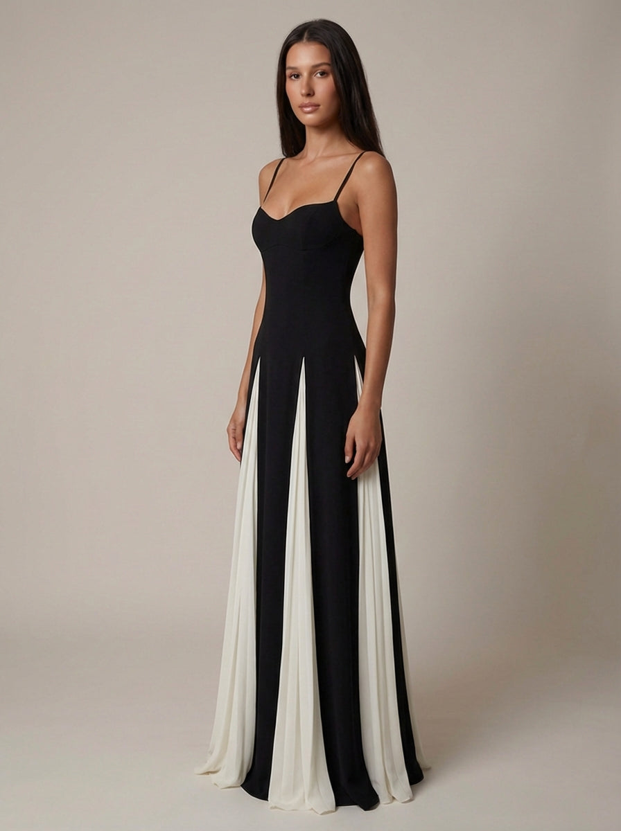 Carli | Women’s Backless Sleeveless Flowy Maxi Dress