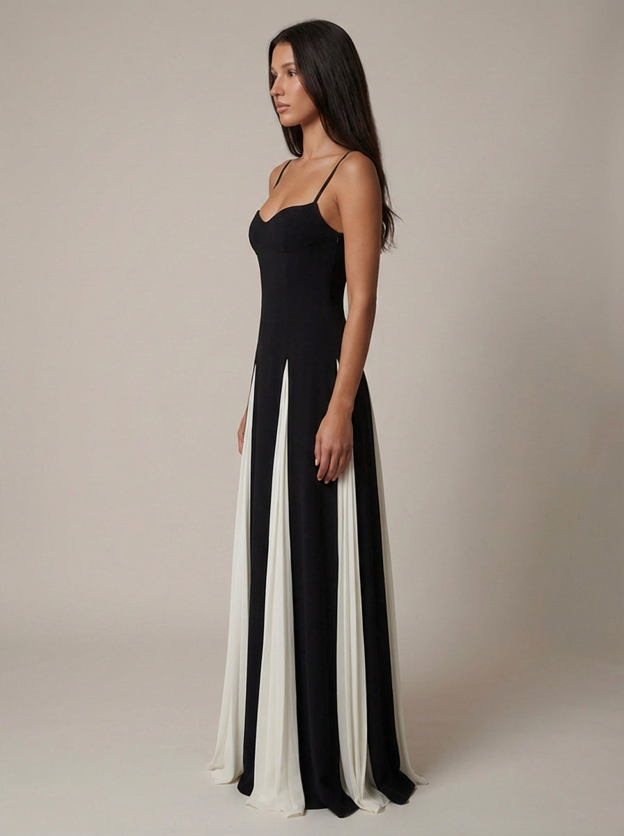 Carli | Women’s Backless Sleeveless Flowy Maxi Dress