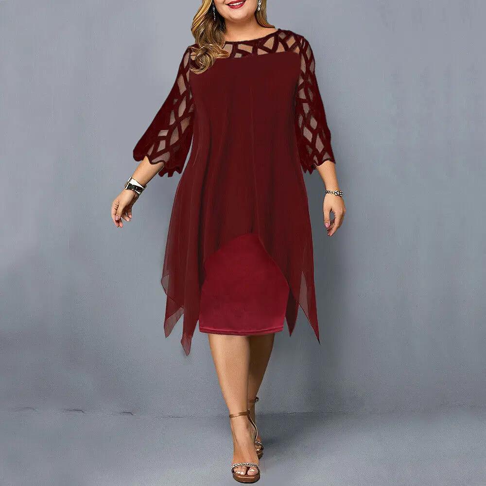Carmel | Women's Round Neck Cut Out Short Sleeve Midi Dress